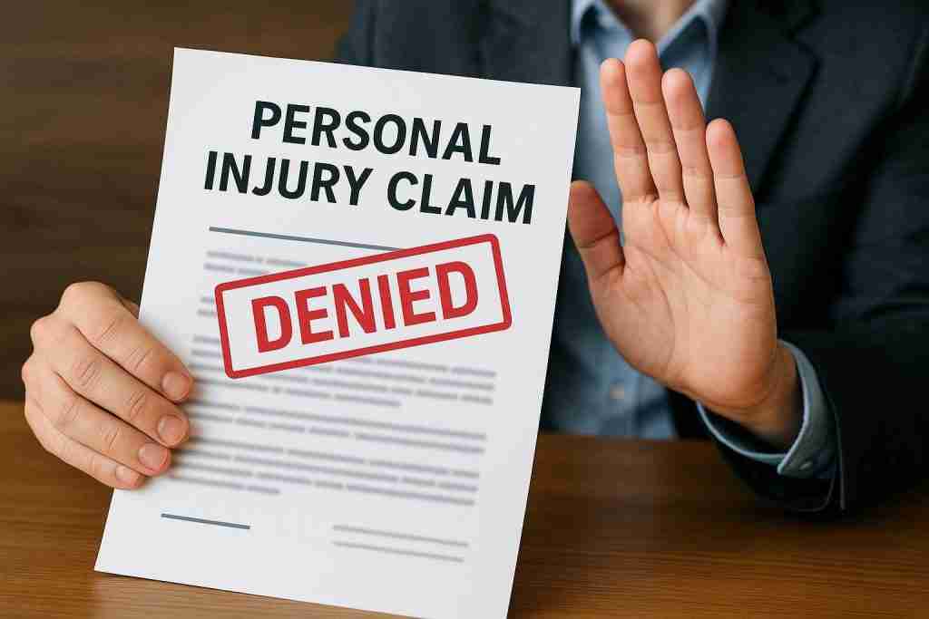 Personal injury claim